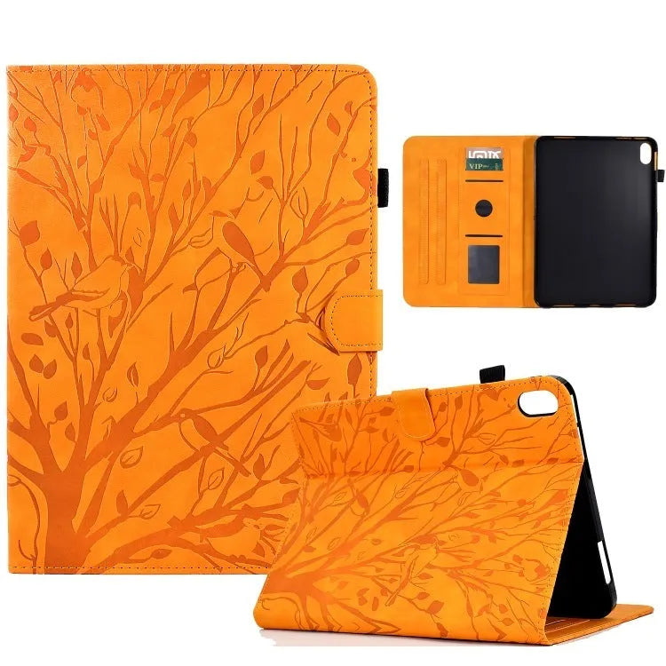 Imitation leather tablet protective case with built-in stand bracket in various colours