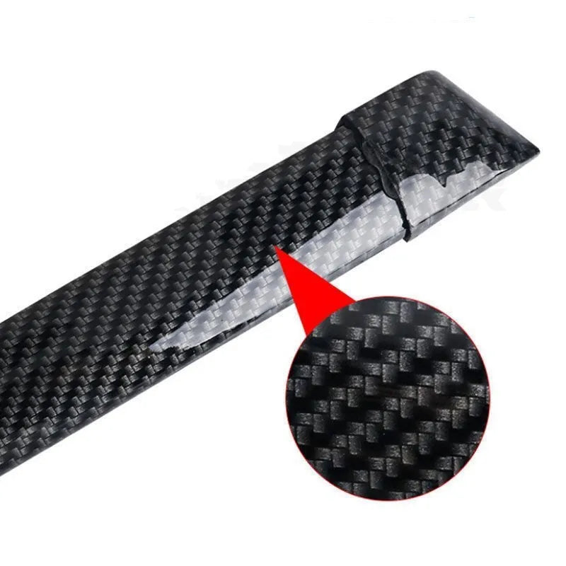 Automobile streamer tail LED turn signal showing extended wing in 1.2m or 1.3m length options.