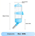 Plastic ball kettle pet water feeder in multiple colours with leak-proof valve for cage mounting