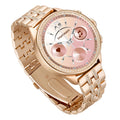 Gold smart watch with TFT screen and touch button, featuring Bluetooth calling and health monitoring functions