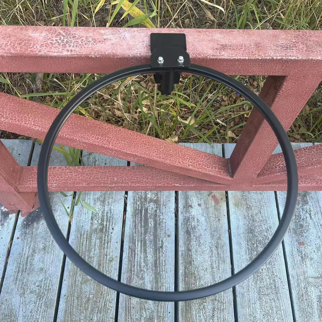 Portable iron cat nest with metal rack, disassembly design for indoor cats