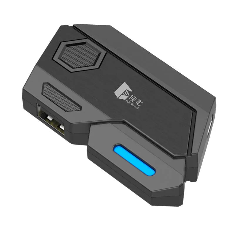 Gamwing Jiaying MIX series keyboard and mouse converter for mobile gaming in Official Configuration Suit colour.