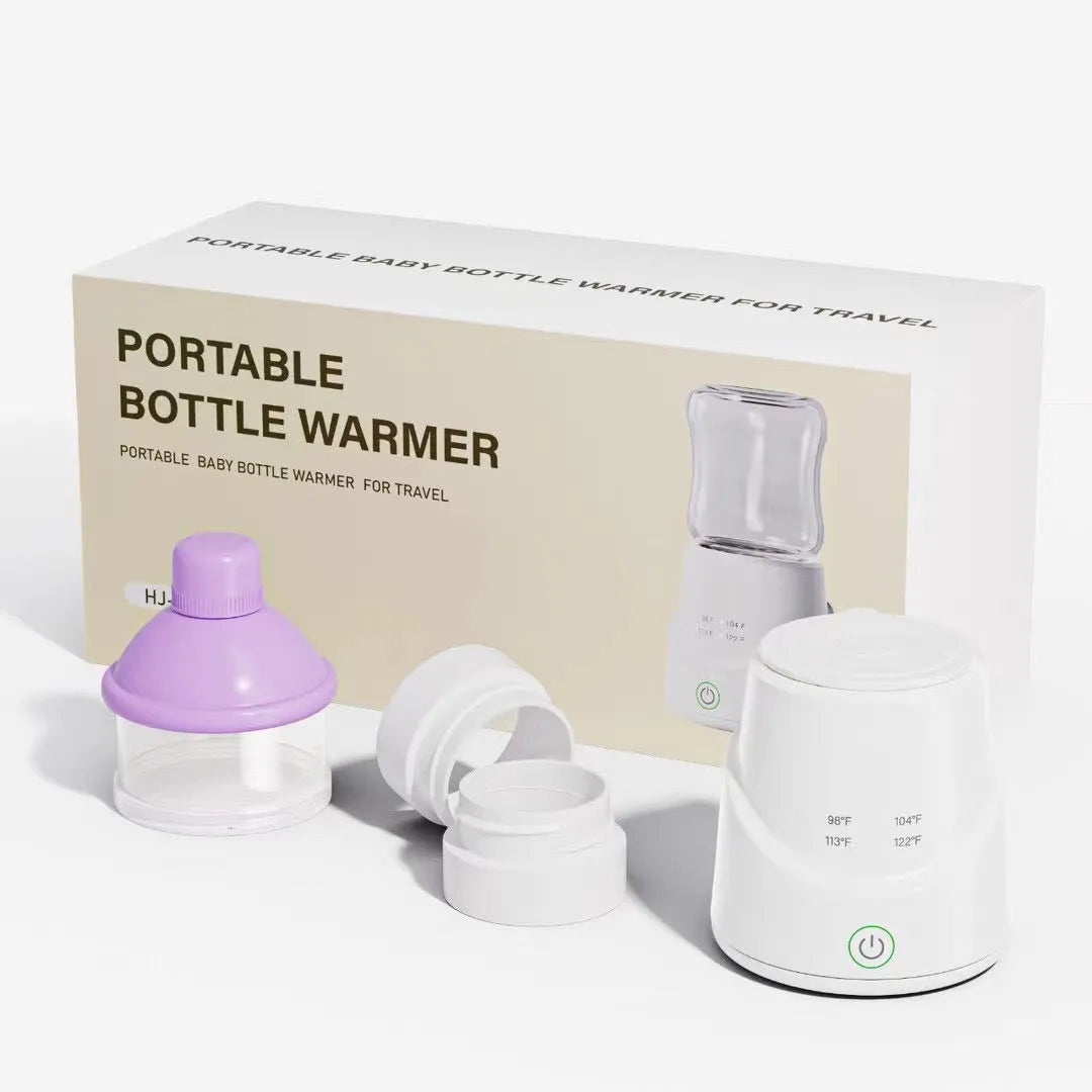 White polypropylene milk modulator with intelligent power storage design for wireless milk heating