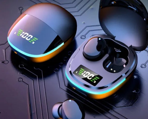 G9S Bluetooth headset in-ear with cool breathing light and frosted sub-UV finish