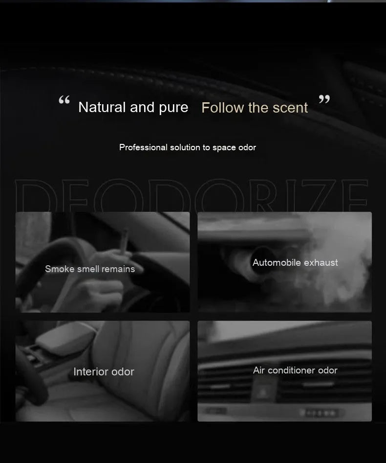 Car aromatherapy solar decoration perfume with decorative design and fragrance dispenser for vehicle interiors