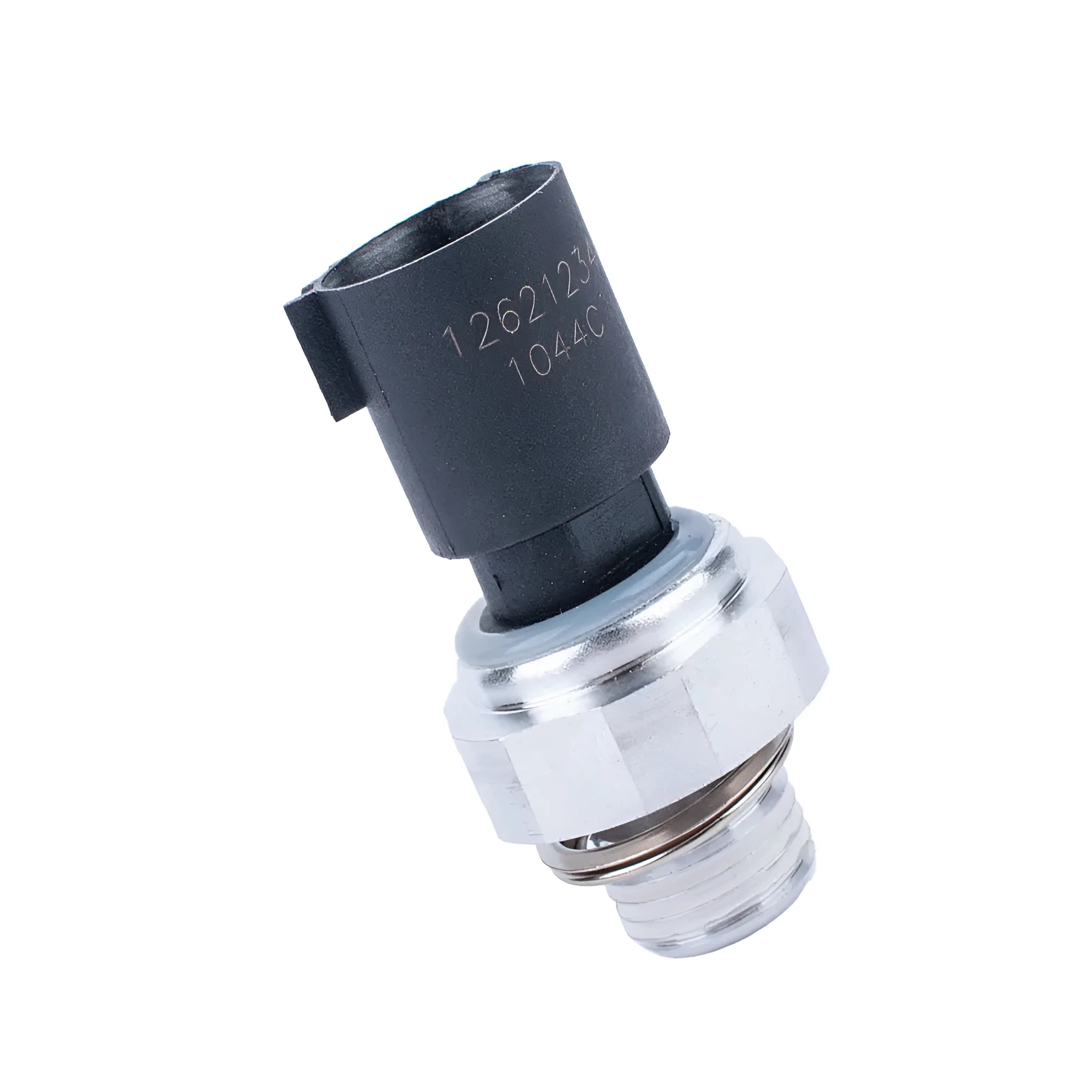 Silver automobile fuel pressure sensor with simple design for automotive diagnostic testing