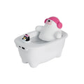 White polar bear shaped USB air humidifier with water tank and mist output