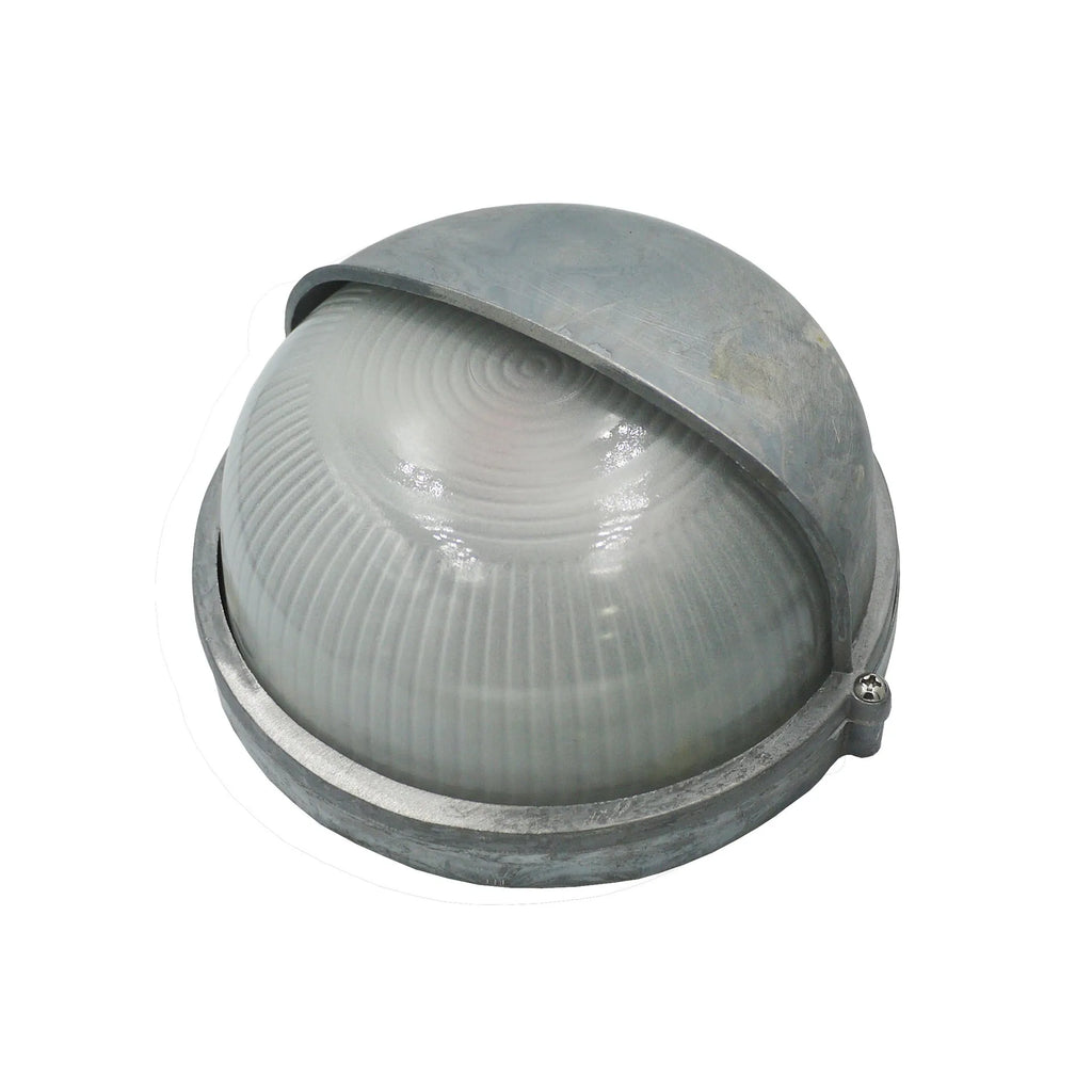 Retro American aisle decoration wall lamp in aluminium finish with warm light, 210mm overall size