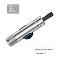 Aluminium alloy car safety escape hammer with sand blasting oxidation finish