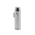 Aluminium alloy metal pipe cigarette holder with 53mm flat head in seven colour options