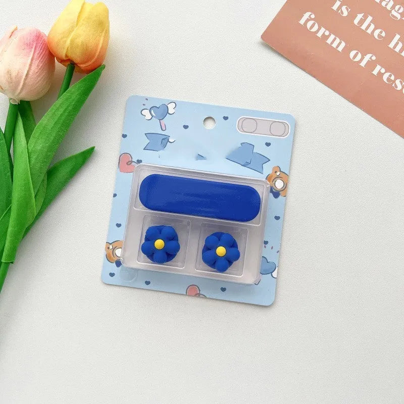 Cartoon magnetic plastic cable fixer holder for desktop USB cables in multiple colour styles