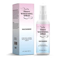 100ml whitening brightening spray bottle with sweat-proof formula for even skin tone application