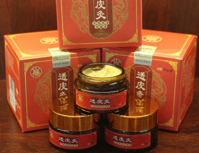 20g jar of Bestlife herb skin-penetrating moxibustion analgesic ointment with translucent paste