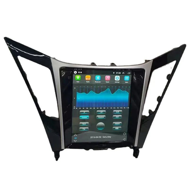 Vertical 9.7 inch Android car navigation touchscreen for Hyundai Sonata