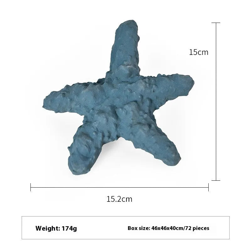 Deep sea shark rubber dog toy with raised fins in conch blue, green, starfish blue or green colours