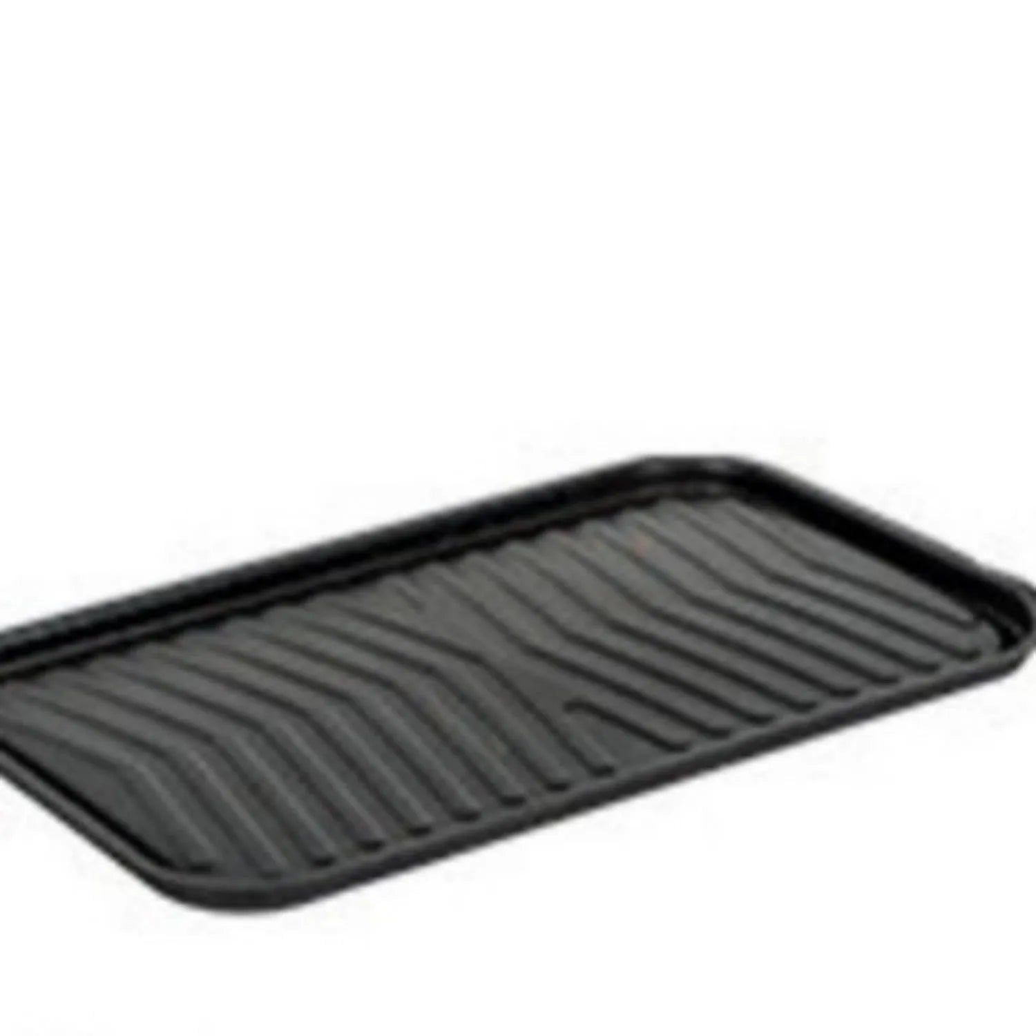 White round chimney portable charcoal grill with frying and baking capabilities