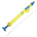 Bottle watering sprayer nozzle with tube for converting beverage bottles to garden watering cans