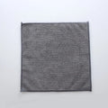 Grey square 25cm oilproof microfibre kitchen cleaning cloth for pots