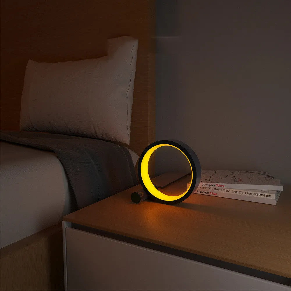 Smart LED music rhythm induction night light with colourful RGB lighting and aluminium alloy body