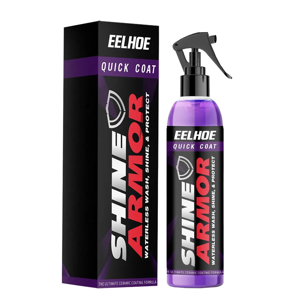 Automobile nano coating spray wax bottle in 30ml, 100ml, and boxed 100ml options for car maintenance