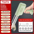 Cyan wireless handheld noodle press with ABS stainless steel body and 200g capacity