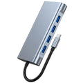 11-in-1 USB-C hub docking station with HDMI, VGA, audio, RJ45, USB 3.0, SD, TF, and PD ports