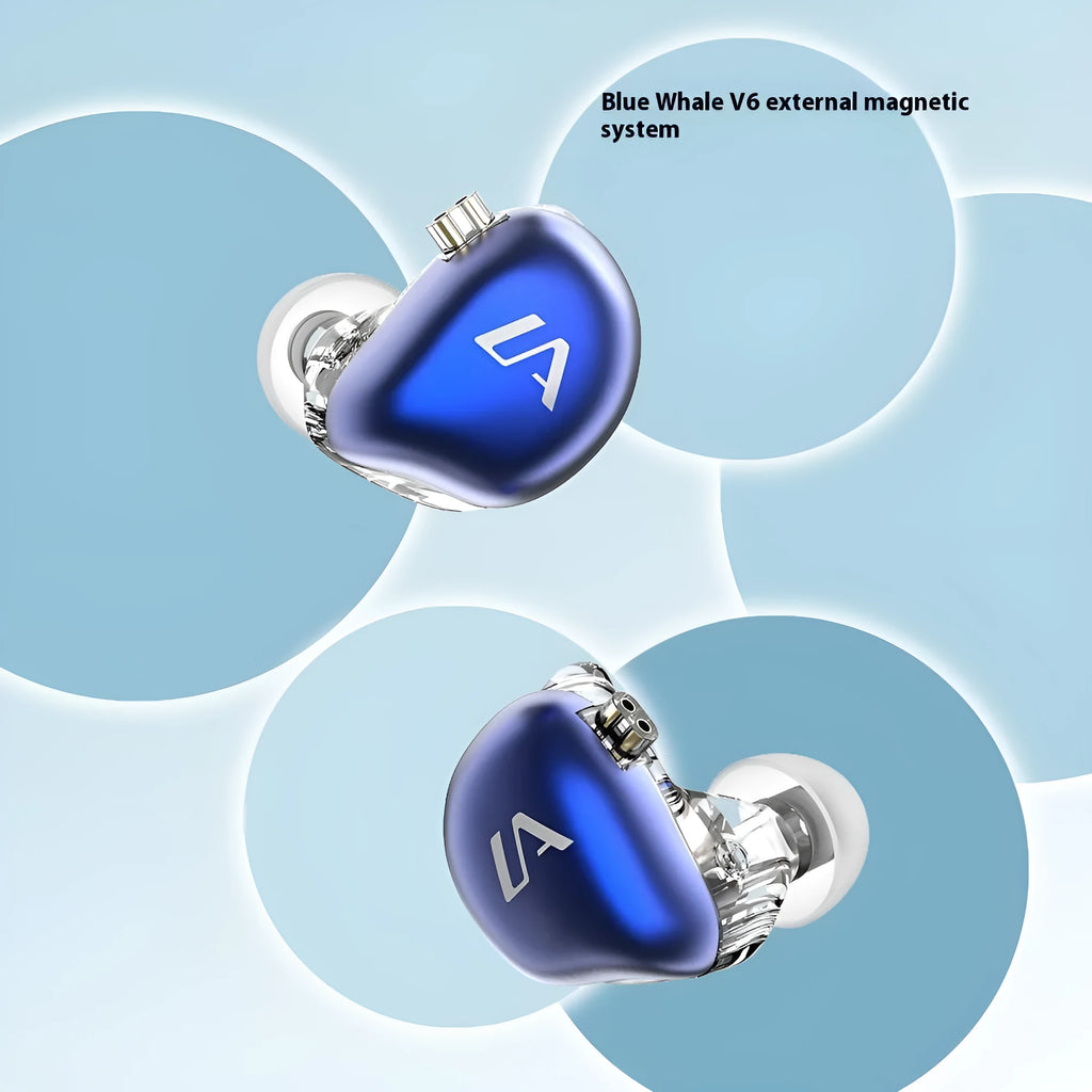Ear hook wired in-ear headphones with 3.5mm plug, 1.2m silver-plated cable, and 10mm driver, shown in LE3 colour options
