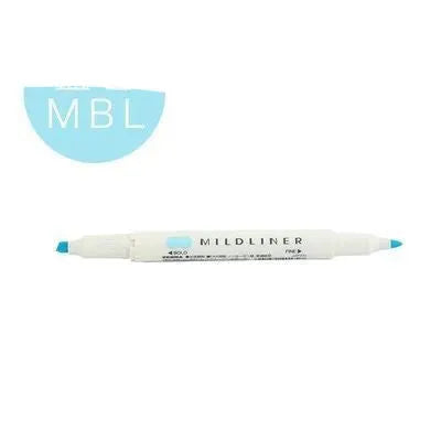 Double-headed colour marker pen with fine tip and soft grip in multiple colours including blue and green