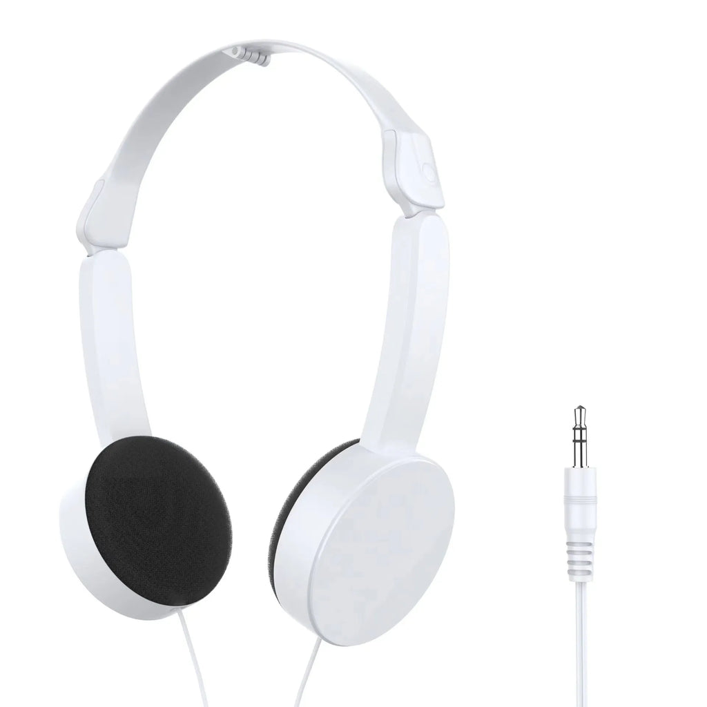 Marka longhead wired earphones sport with 40mm driver, 1.2m cable, sponge earpads, black