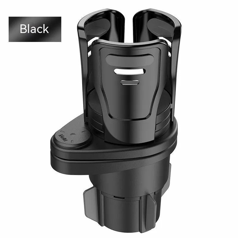 Second generation upgrade car cup holder modification in carbon fibre finish