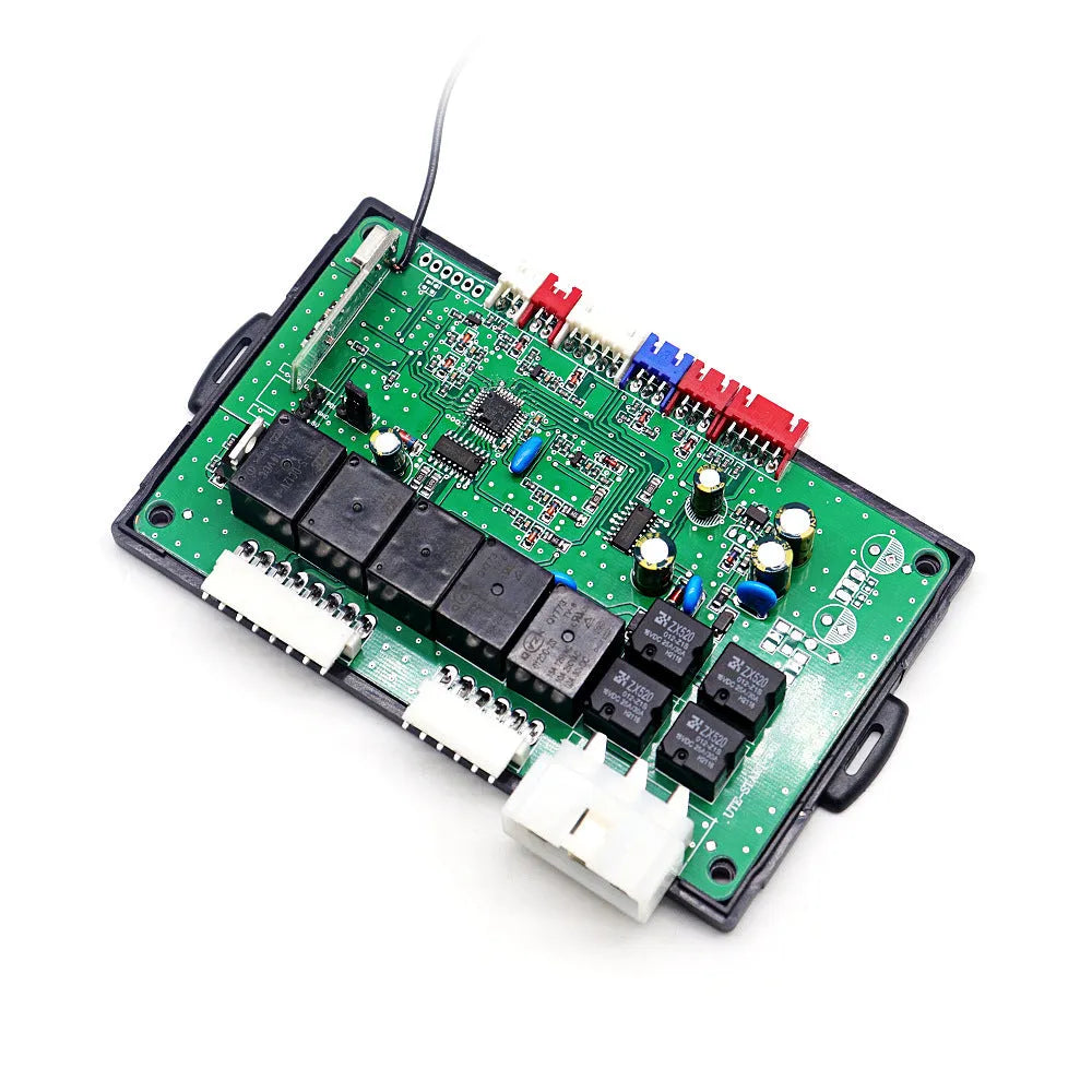 UTE808 universal car alarm system with phone app control remote start and anti-theft features