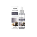 80ml bottle of Black Rice Exfoliating Liquid facial treatment with clear formula
