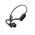 Swimming Bluetooth headset with bone conduction, 32GB memory, black and gray orange colour, hanging ear design