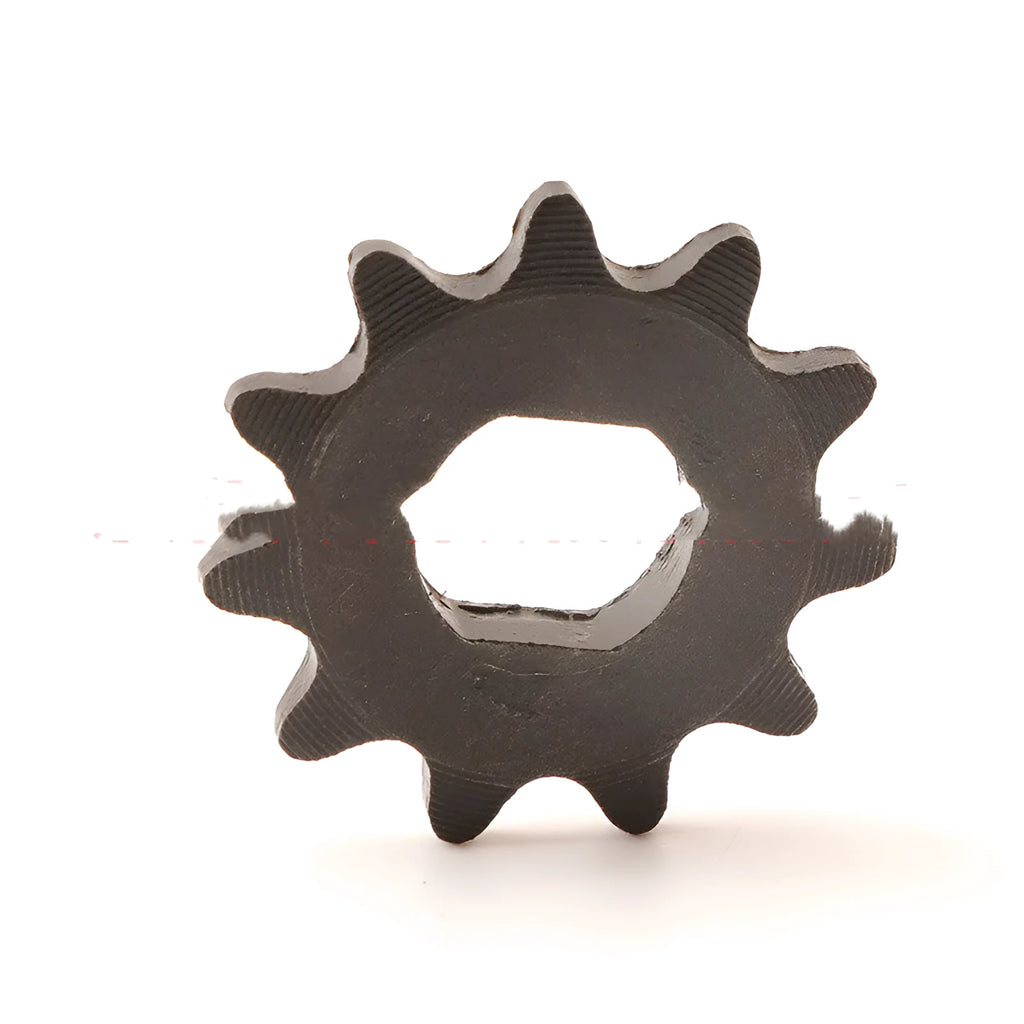 Cast iron 11-tooth non-circular motorcycle gear for 25hT8F chain reduction systems