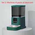 Pet automatic feeder 6L large capacity smart voice recorder app control timer feeding cat dog food dispenser white colour