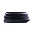 Audi Q5 front bumper lower grille fog light frame replacement part in matte black for 2018-2022 models.