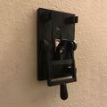 Retro decorative mechanical light switch with creative plate design for holiday decorations