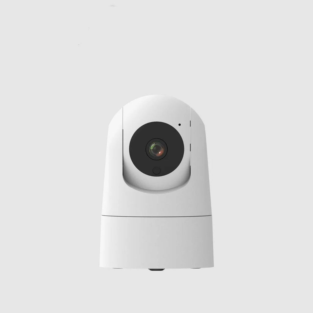 Indoor 5G dual-band security camera with two-way voice, electronic zoom, and compact ABS/PC housing