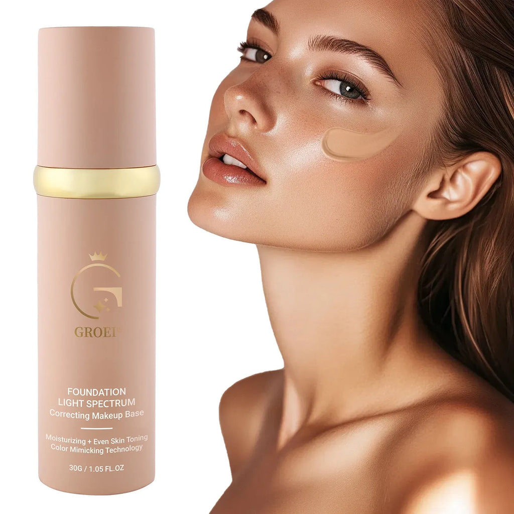 30ml concealer and moisturizer foundation, waterproof smear-proof non-stuck makeup for ladies and students