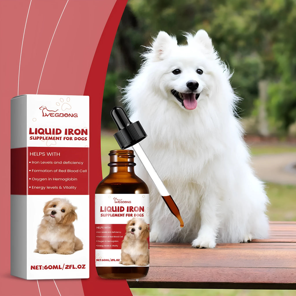 60ml pet dog syrup bottle with mild ingredient supplement formula