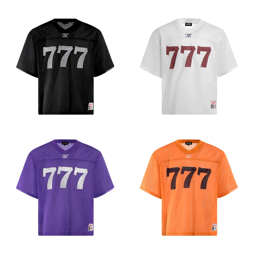 Men's loose fit retro street style T-shirt in polyester fabric showing crew neck and short sleeves