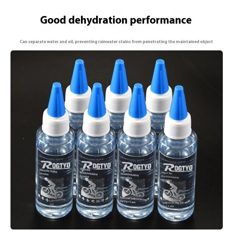 60ml bottle of bicycle chain lubrication oil for mechanical maintenance and rust prevention