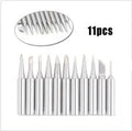 43mm soldering iron tip set with multiple shapes for welding and assembly work