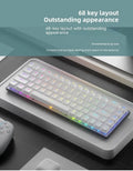 RGB light-emitting wired portable keypad, ABS body, 312 x 104 x 35mm, 1.5m cable, black and white colour options