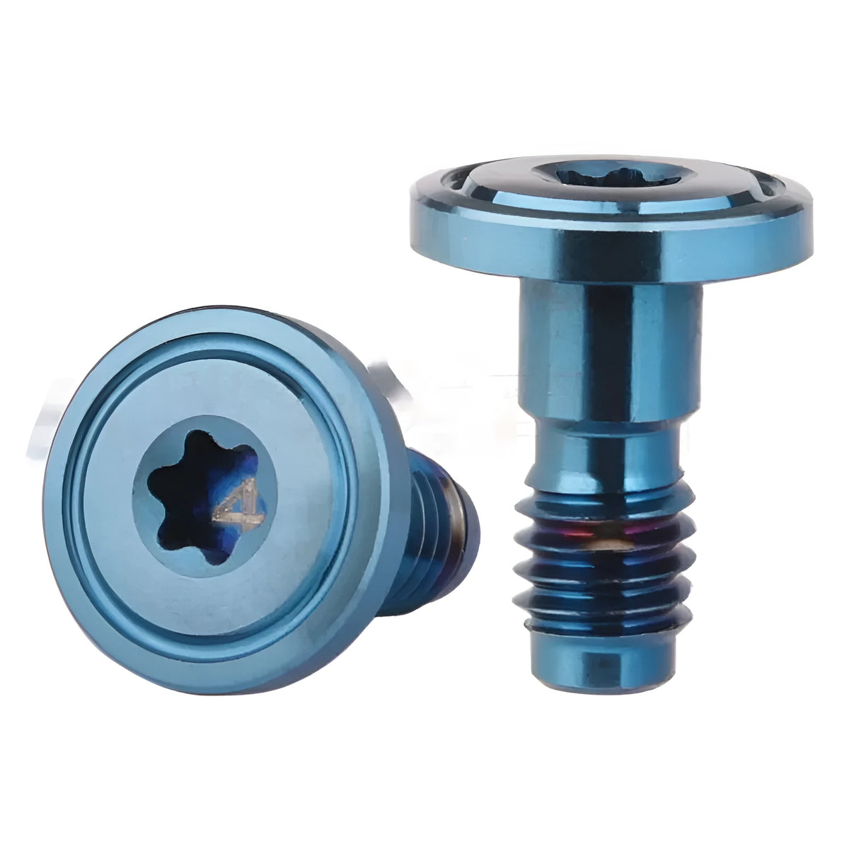 Blue stainless steel golf counterweight screw with weight options from 2g to 9g