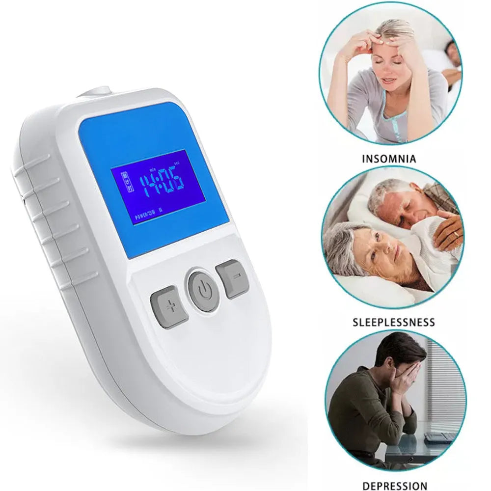 White HSM04 low frequency pulse therapy instrument measuring 180mm x 115mm x 70mm