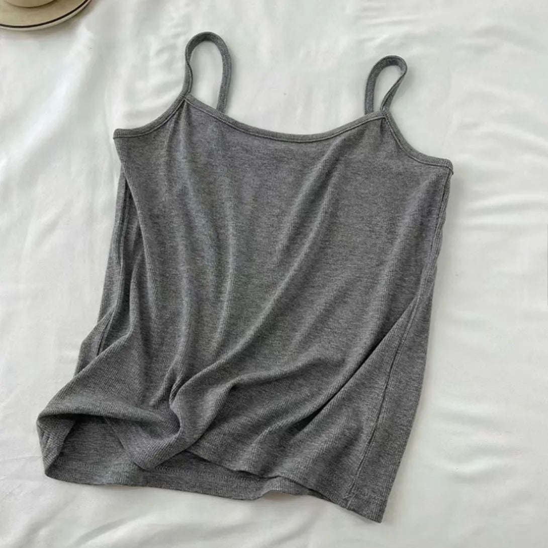 Grey three-piece women's casual sports suit with long sleeve princess top, shorts and vest, sizes L to 4XL