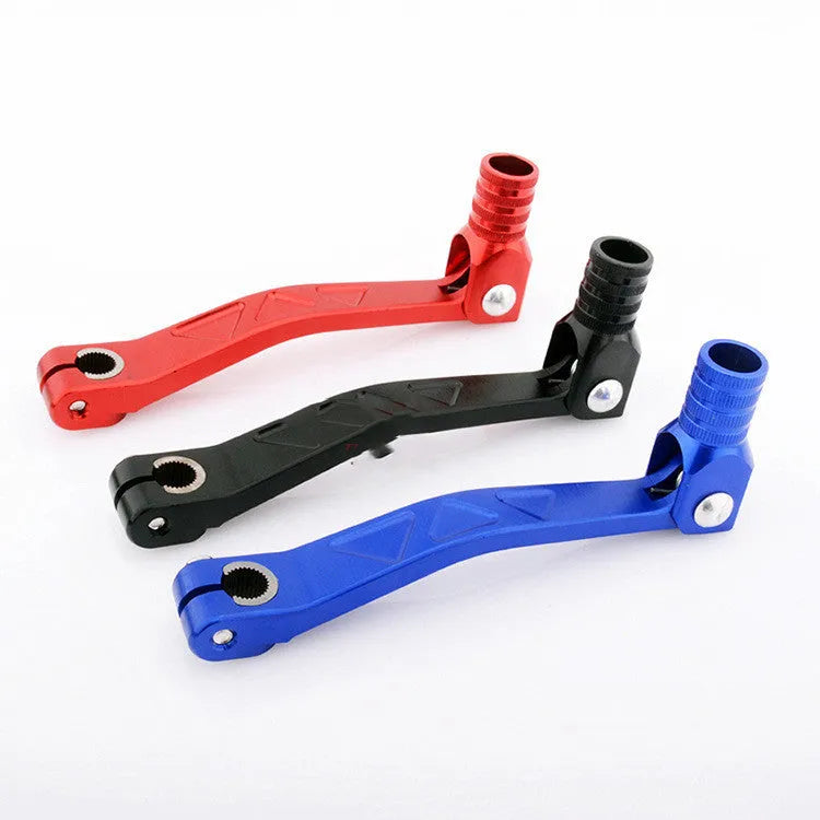 Green CNC-machined general gear shift lever for universal manual transmission fit