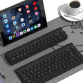 RK925 Bluetooth mechanical keyboard with low axis, black casing, for computer tablet and phone use