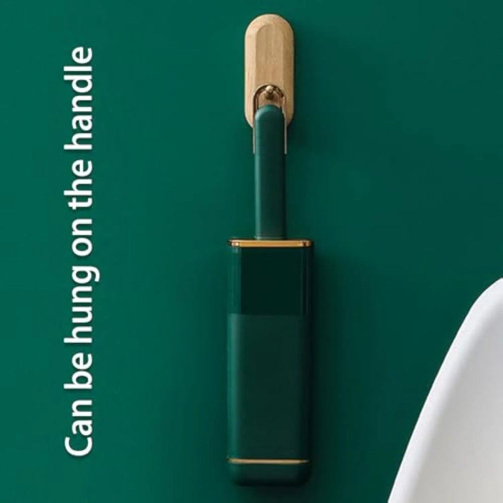 Pet hair remover brush with storage base in blue, green or white colours